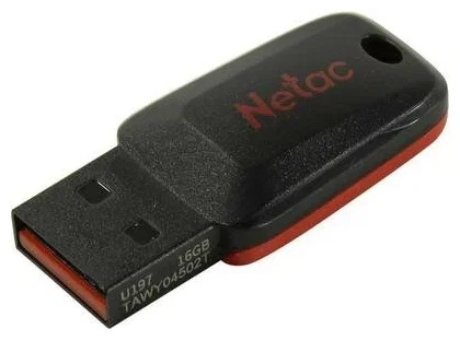 Флеш-накопитель 16Gb USB Netac U197 NT03U197N-016G-20BK