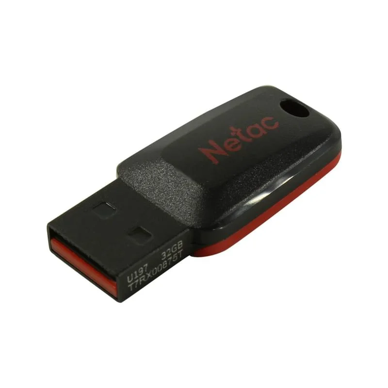 Флеш-накопитель 32Gb USB Netac U197  NT03U197N-032G-20BK