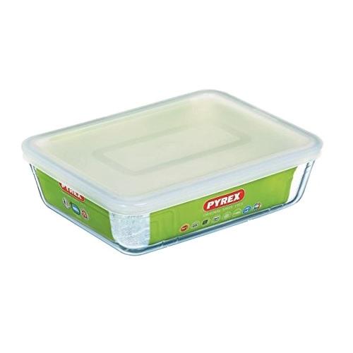 PYREX COOK&FREEZ Форма для запекания и выпечки с крышкой 1.5л 22x17x6см прямоугольная