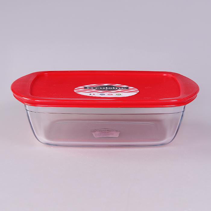 PYREX O CUISINE Блюдо для запекания и выпечки с крышкой 20x17x5.5см квадратное