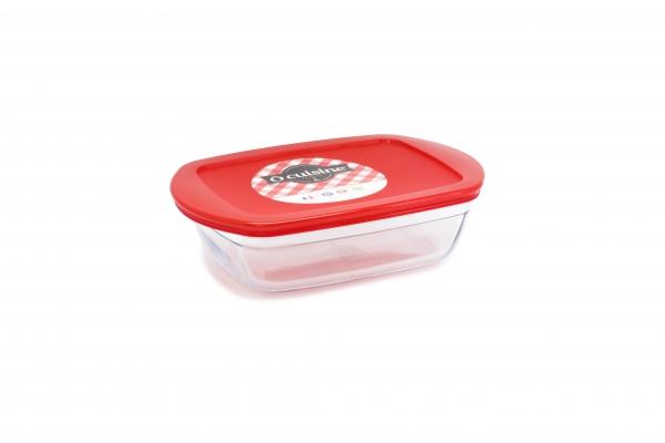 PYREX O CUISINE Блюдо для запекания и выпечки с крышкой 23x15x6.5см прямоугольное