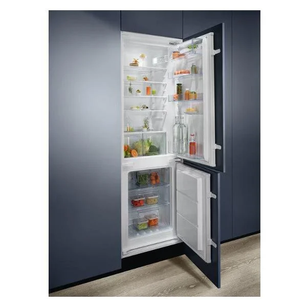 Встраиваемый холодильник Electrolux ENT6NE18S белый, 2-хкамерн., 195/62 л., морозилка снизу, No Frost
