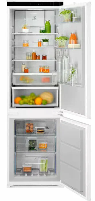 Встраиваемый холодильник Electrolux LFB3AE82R c МК, объем МК 16 л, полезный объем холодильника 94 л, механическое управление, В=82см, Ш=56 см, статиче