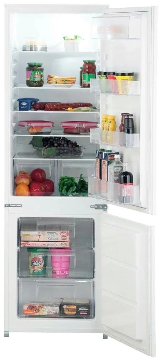 Встраиваемый холодильник Electrolux RNT2LF18S (без No Frost, электронное управление, класс A+, полезный объем: 272 л (195 + 72 л), 54x54.9x177.9 см, б