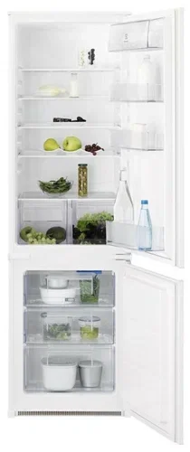 Встраиваемый холодильник Electrolux RNT2LF18S (без No Frost, электронное управление, класс A+, полезный объем: 272 л (195 + 72 л), 54x54.9x177.9 см, б