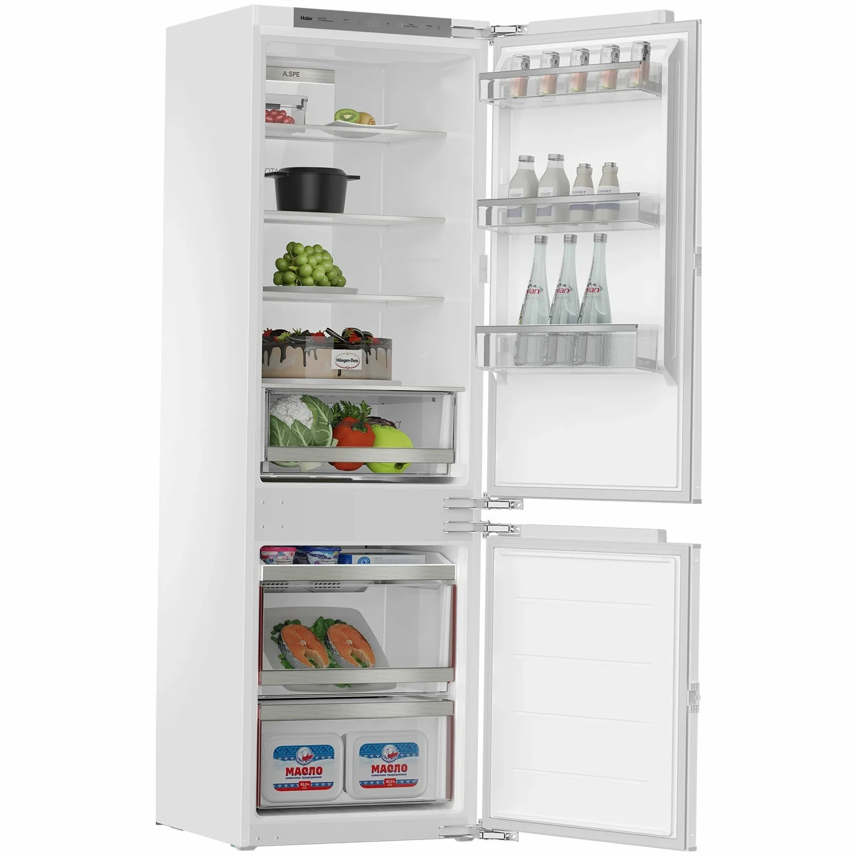 Встраиваемый холодильник Haier BCF3261WRU