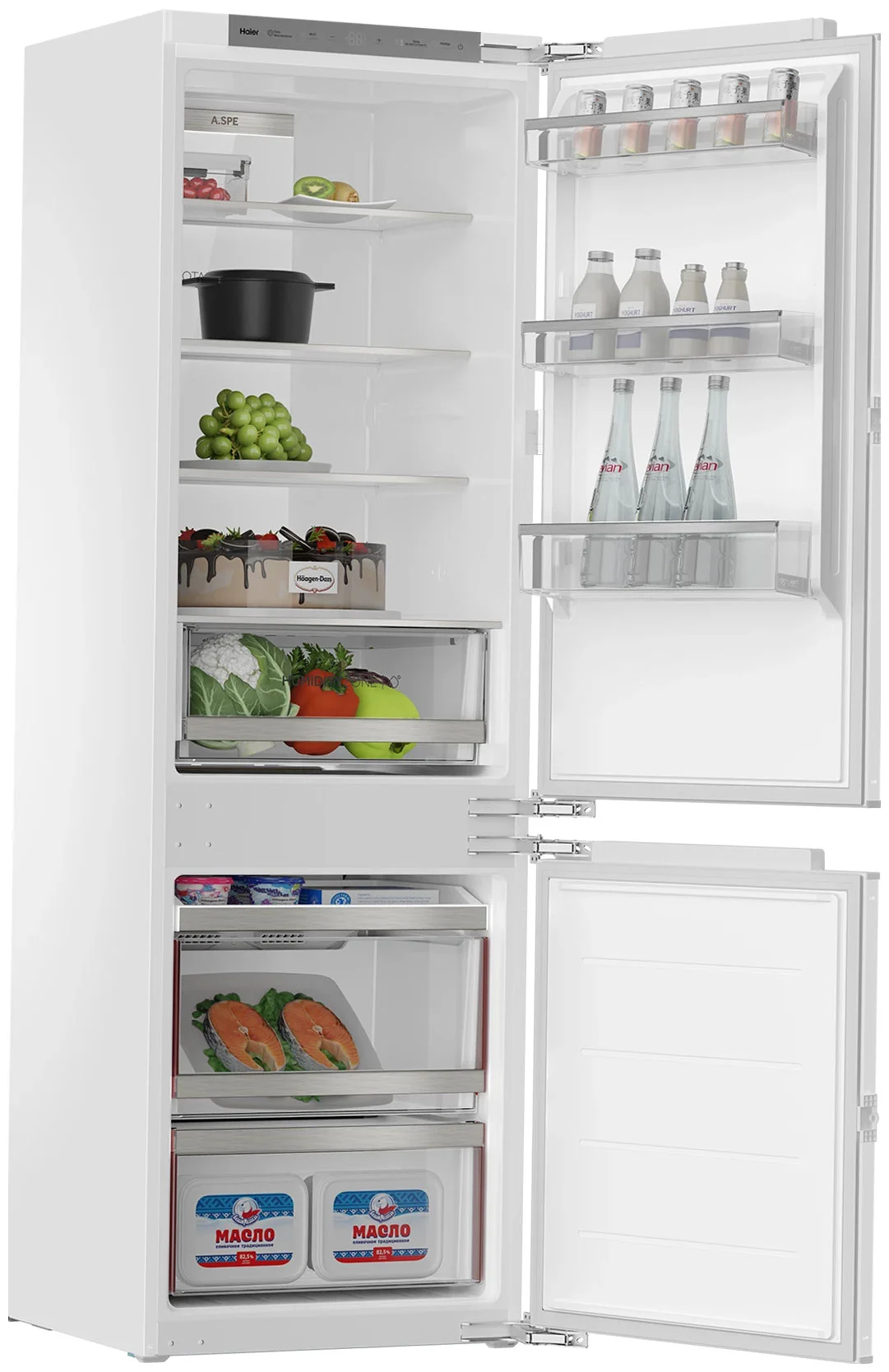 Встраиваемый холодильник Haier BCF5261WRU