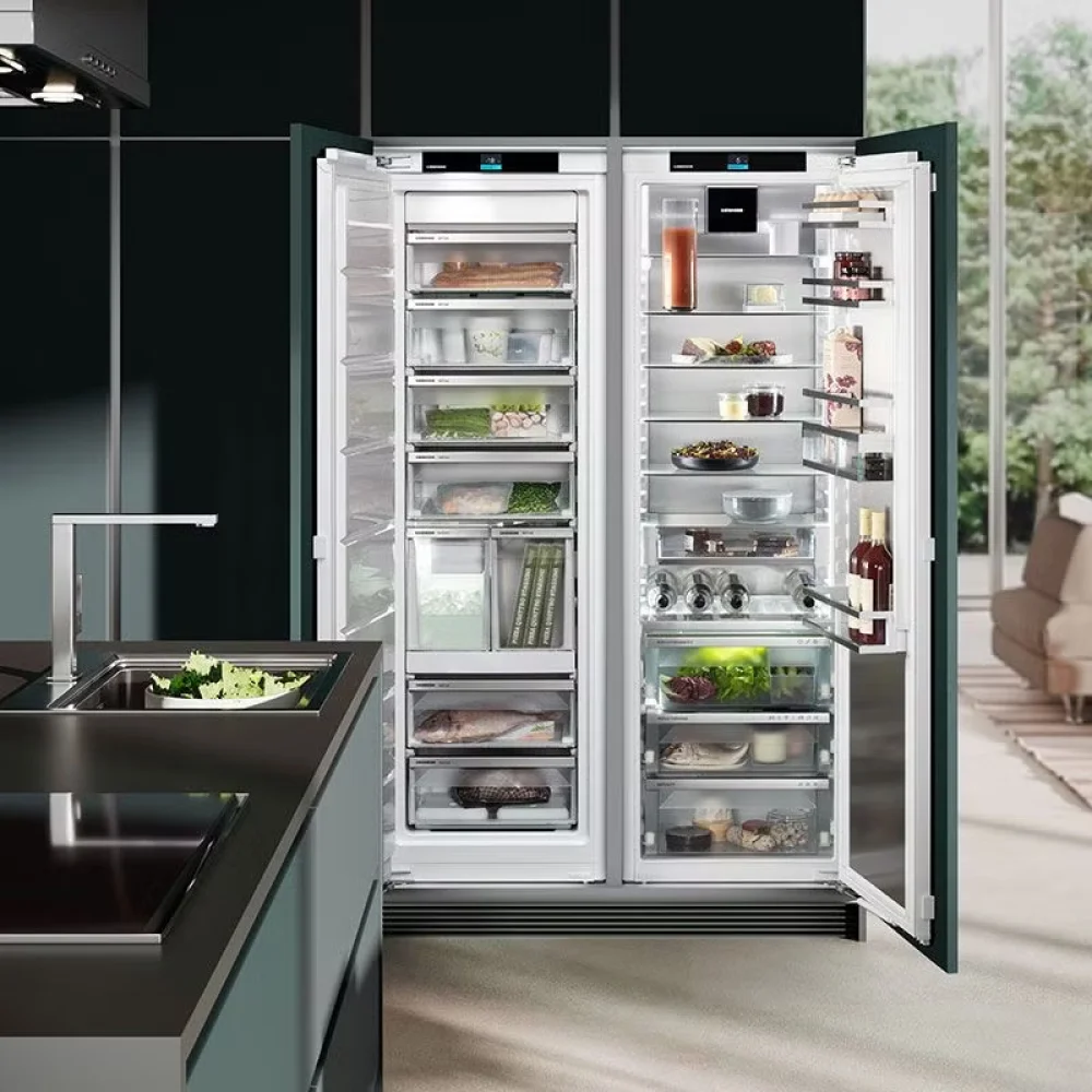 Встраиваемый холодильник Liebherr Plus, ниша 194 см, BioFresh, МК NoFrost 3 контейнера, сенсорный дисплей Touch, door sliding