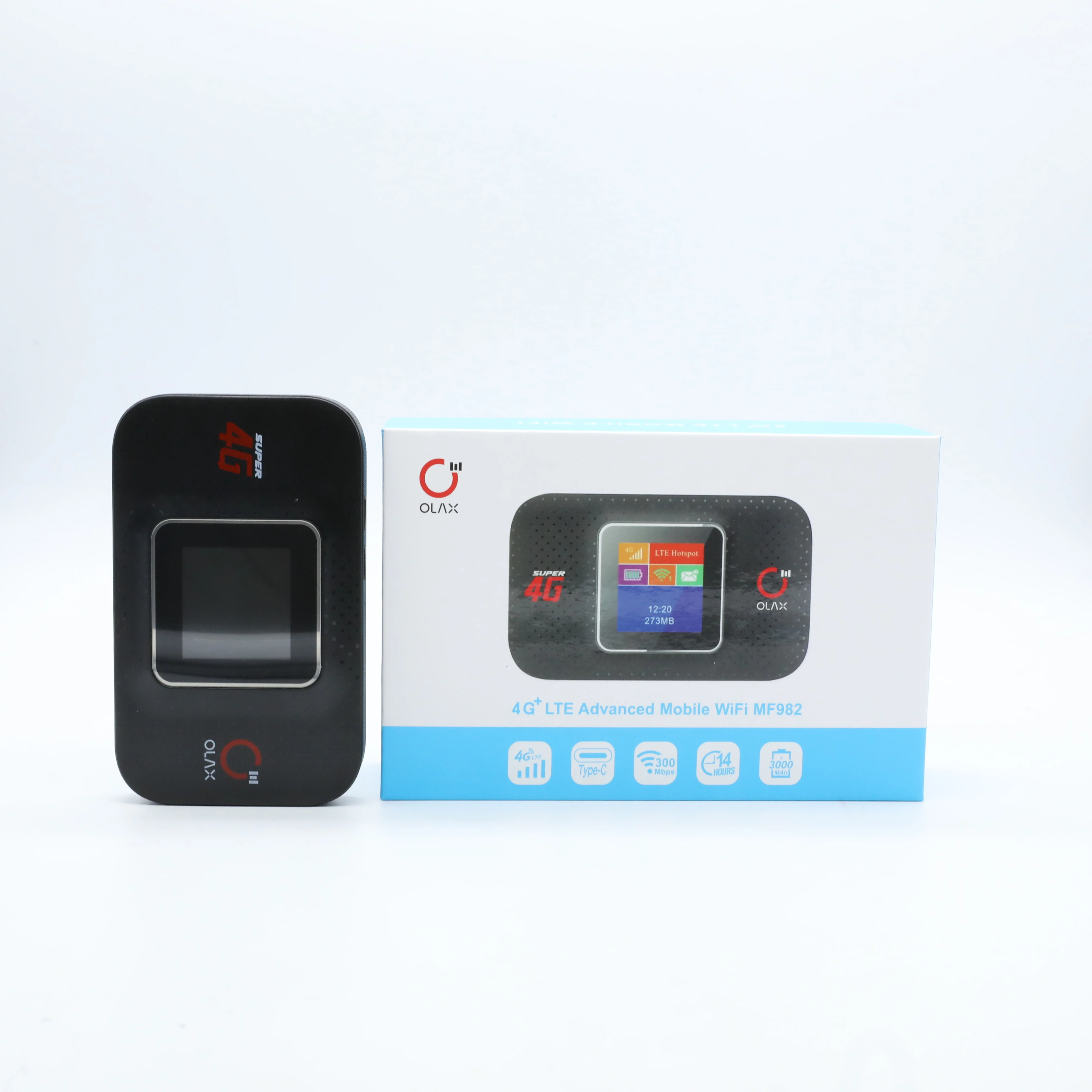 4G Wi-Fi роутер OLAX MF982 (3G, 4G LTE, 2G, 150 Мбит/с Умный дом)
