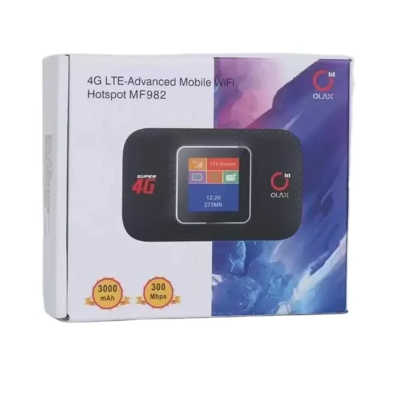 4G Wi-Fi роутер OLAX MF982 (3G, 4G LTE, 2G, 150 Мбит/с Умный дом)
