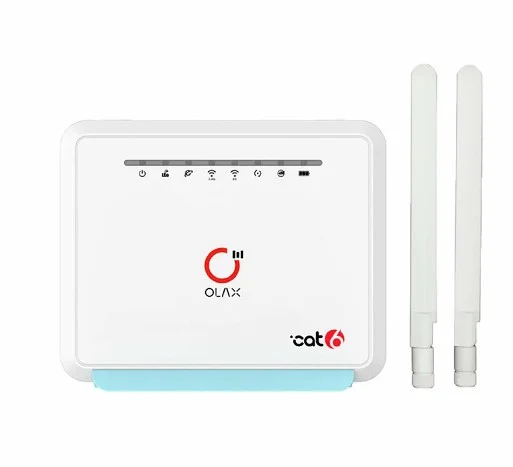 Интернет станция LTE TURBO Router OLAX MC80, AC1200, dual band Wi-Fi, cat.6, GIGABIT, батарея 5000mA