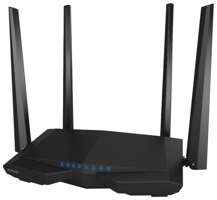 Маршрутизатор Tenda AC6 AC1200 Двухдиапазонный, Wi-Fi маршрутизатор, 4*5 дБи внешние антенны