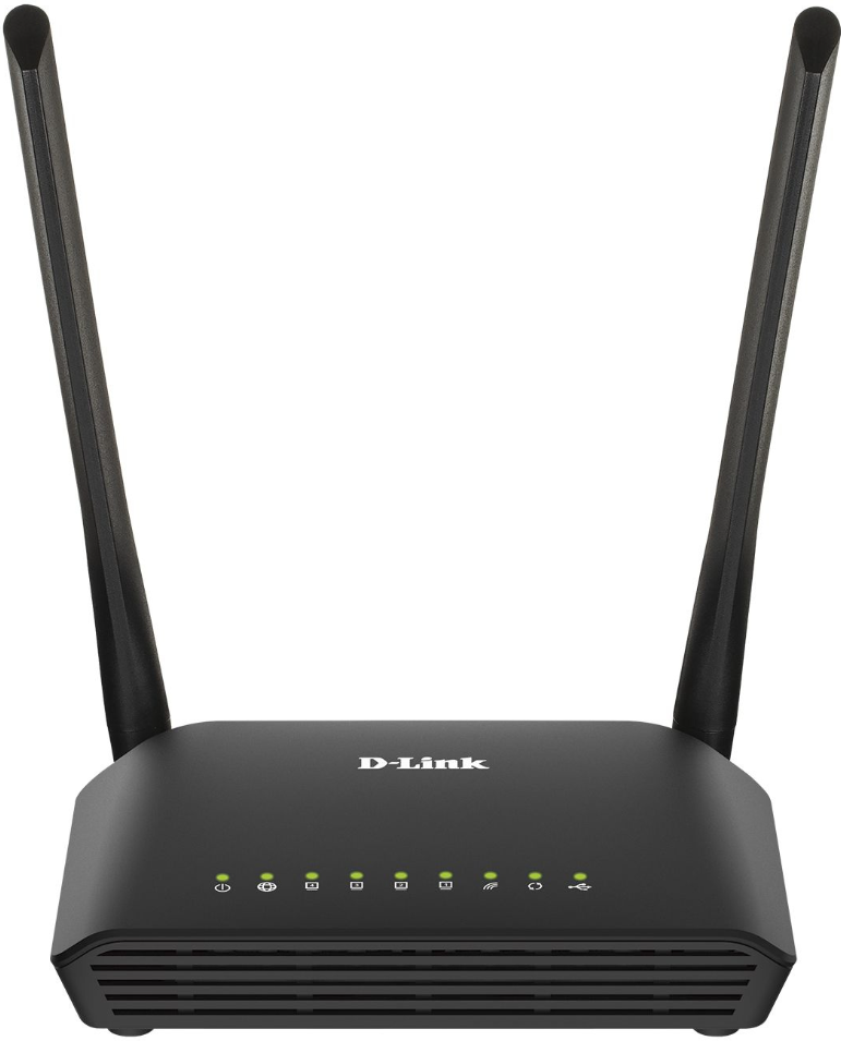 Роутер D-Link DIR-620S/RU/B1A N300 10/100BASE-TX черный, 802.11n, 2.4 ГГц 300 Мбит/с