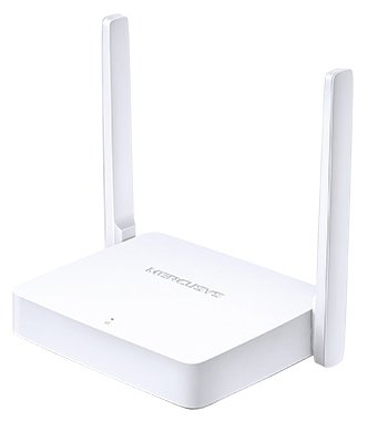 Роутер TP-Link Mercusys MW301R N300 Wi-Fi роутер, 1 порт WAN 10/100 Мбит/с + 2 порта LAN 10/1