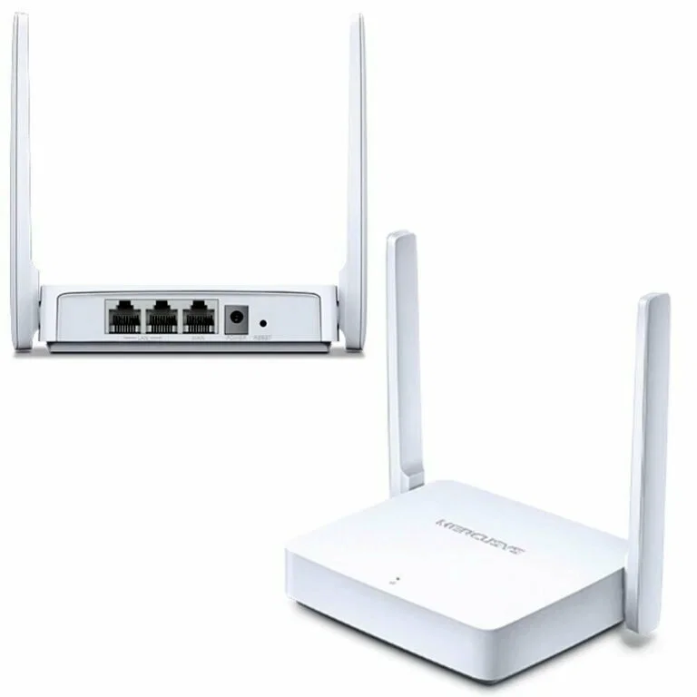 Роутер TP-Link Mercusys MW301R N300 Wi-Fi роутер, 1 порт WAN 10/100 Мбит/с + 2 порта LAN 10/1