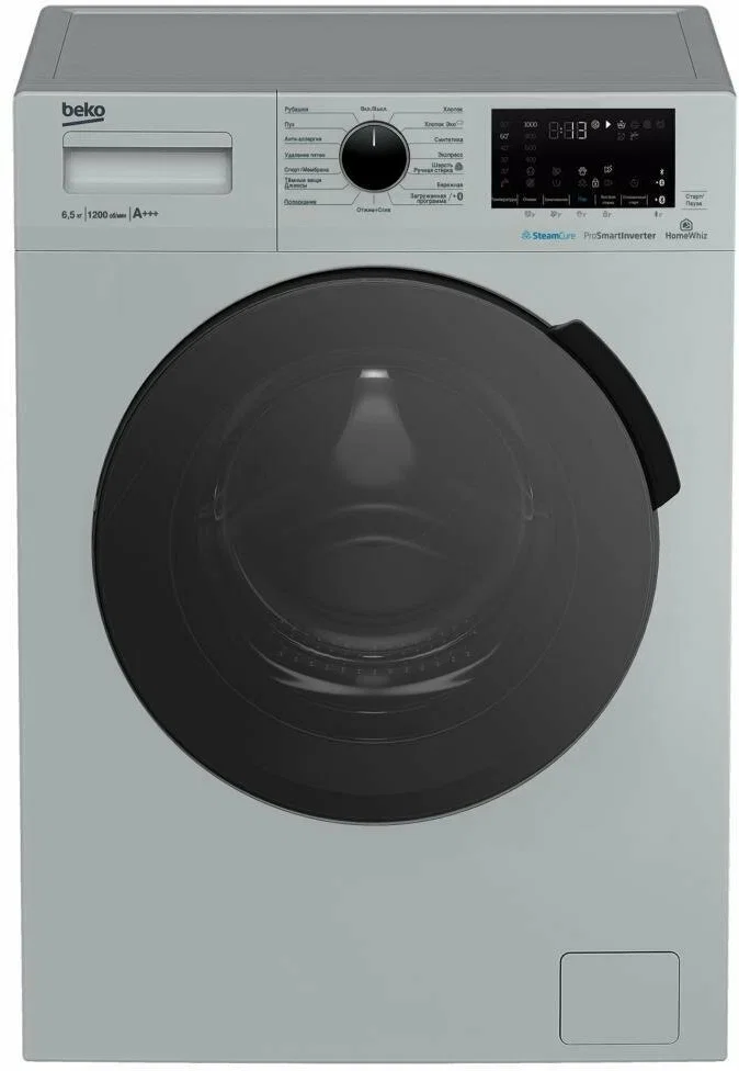 Стиральная машина Beko WSPE6H616S 6,5 кг, 1200об/мин, 59.6 см x 84 см x 39 ИНВЕРТЕР!!!