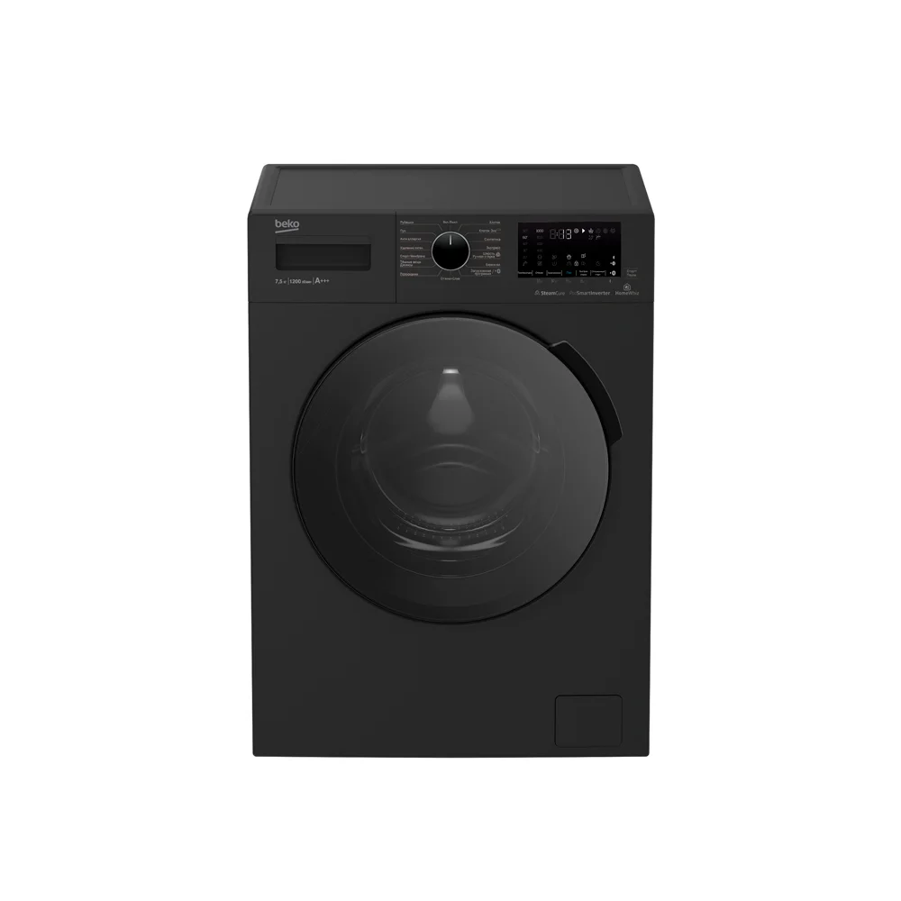Стиральная машина Beko WSPE7H616A 7,5 кг, 1200 об/мин, 84*59,6*45 см дисплей ИНВЕРТОР