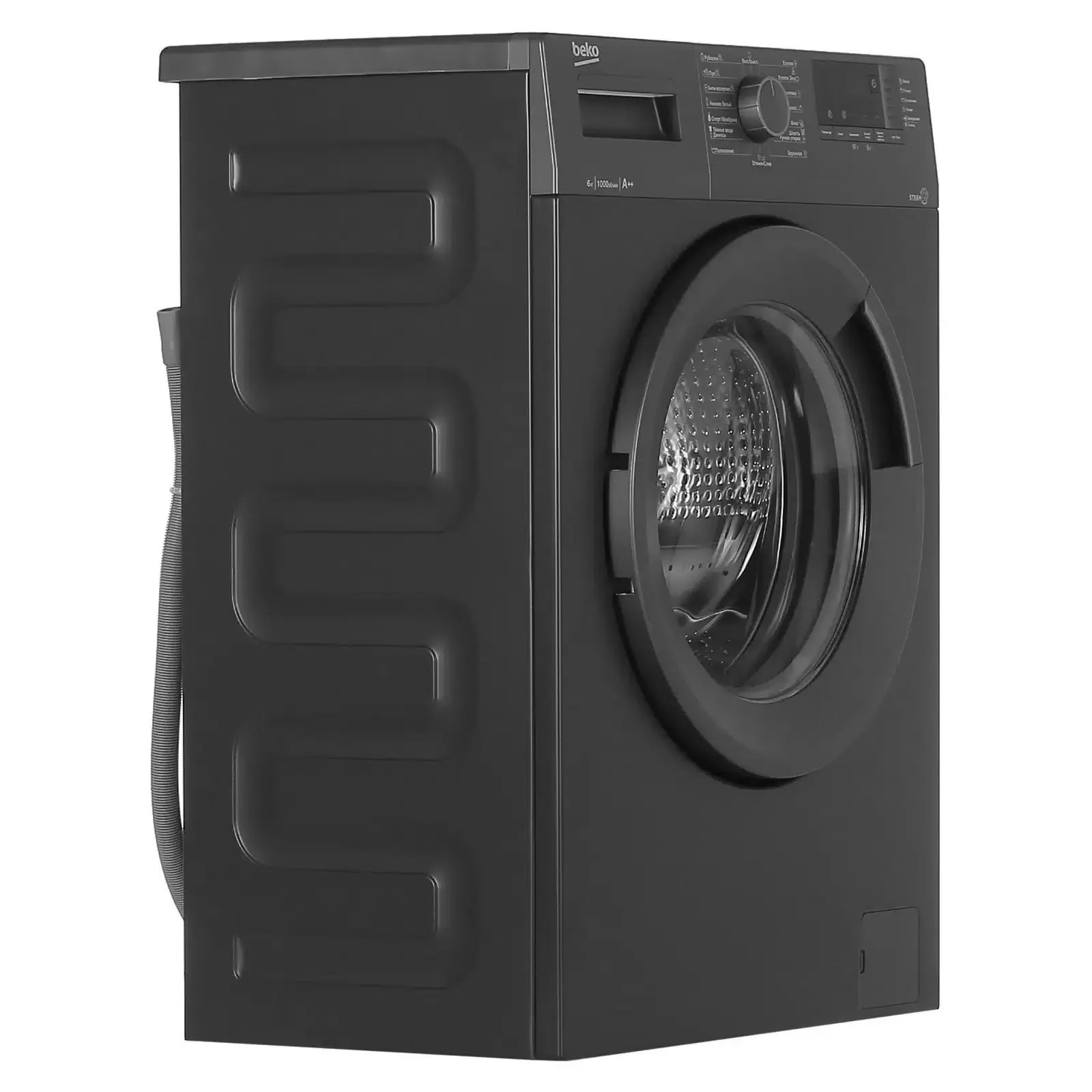 Стиральная машина Beko WSRE6512ZAA 6кг, 1000об/мин, 84*60*41,5 пар, дисплей