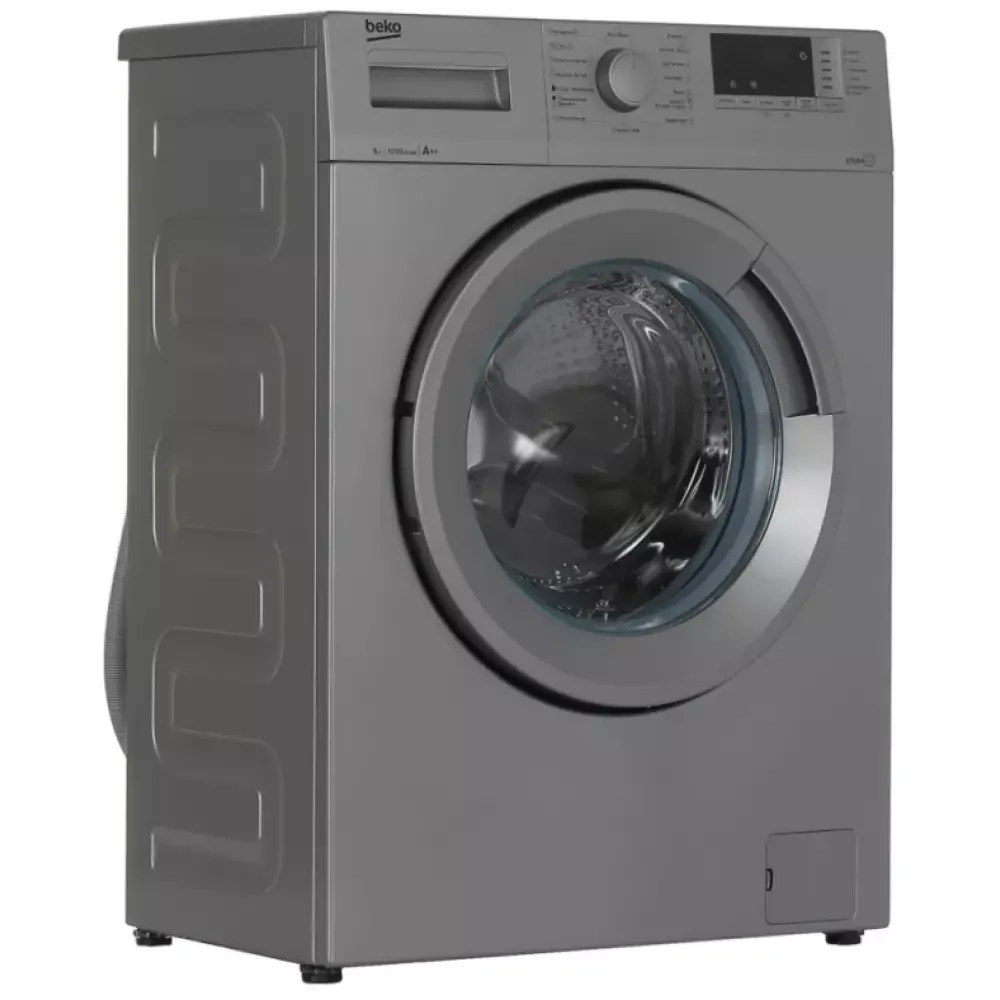 Стиральная машина Beko WSRE6512ZSS 6кг, 1000об/мин, 84*60*41,5 см. дисплей, пар
