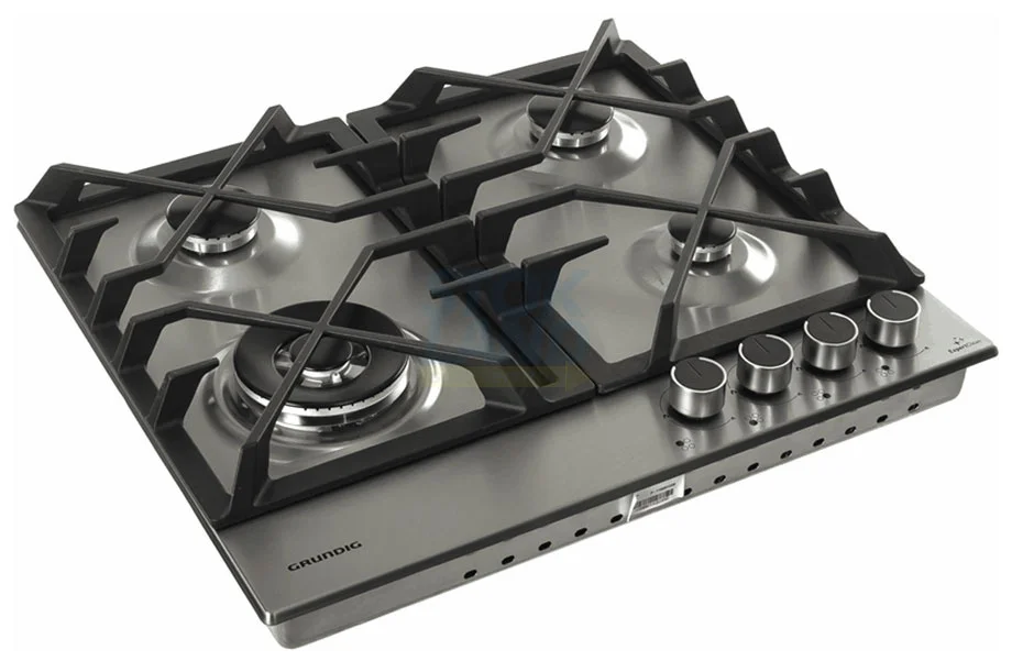 Газовая варочная панель Grundig GIGA 6234260 XE, нержавеющая сталь