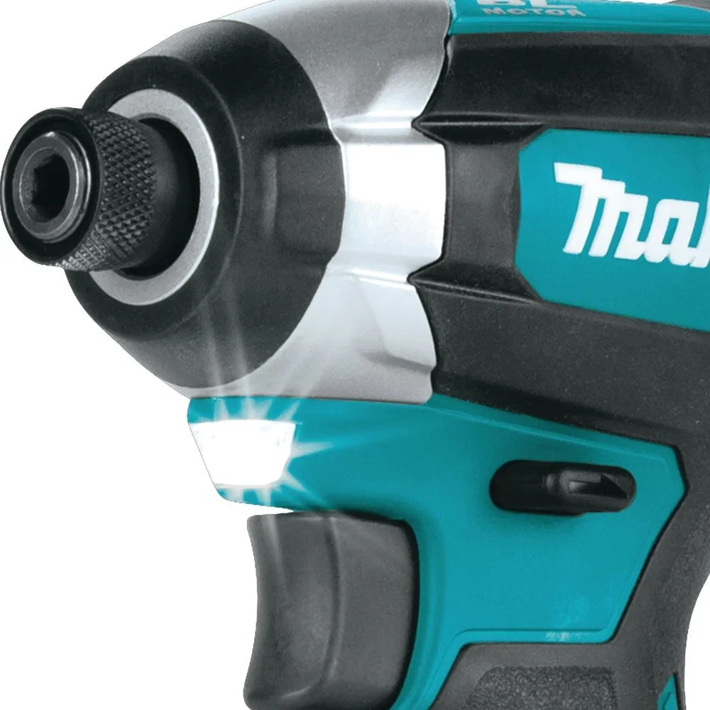 Шуруповерт Makita DTD153SY аккум. патрон:шестигр.1/4" (кейс в комплекте)