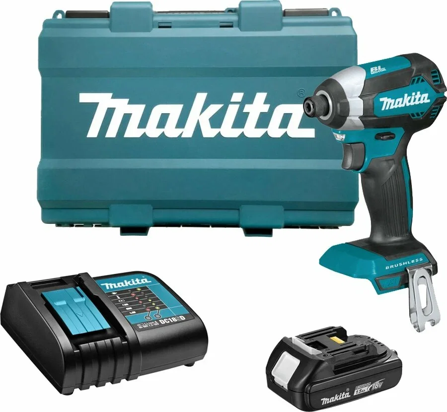 Шуруповерт Makita DTD153Z аккум. патрон:шестигр.1/4"