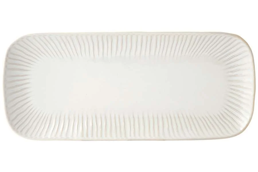 181-224 Прямоугольное блюдо 36см BIANCO в под.уп.(х16)Фарфор