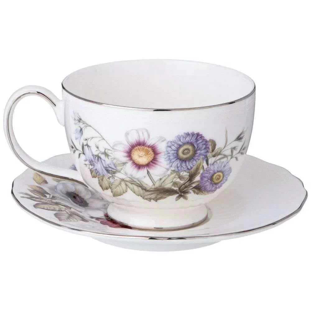 ЧАЙНЫЙ СЕРВИЗ LEFARD "BOUQUET" НА 6 ПЕР. 14 ПР. 900/400/280 МЛ (КОР=4НАБ.)