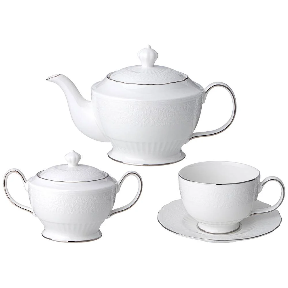 ЧАЙНЫЙ СЕРВИЗ LEFARD "BOUQUET" НА 6 ПЕР. 14 ПР. 900/400/330 МЛ (КОР=4НАБ.)