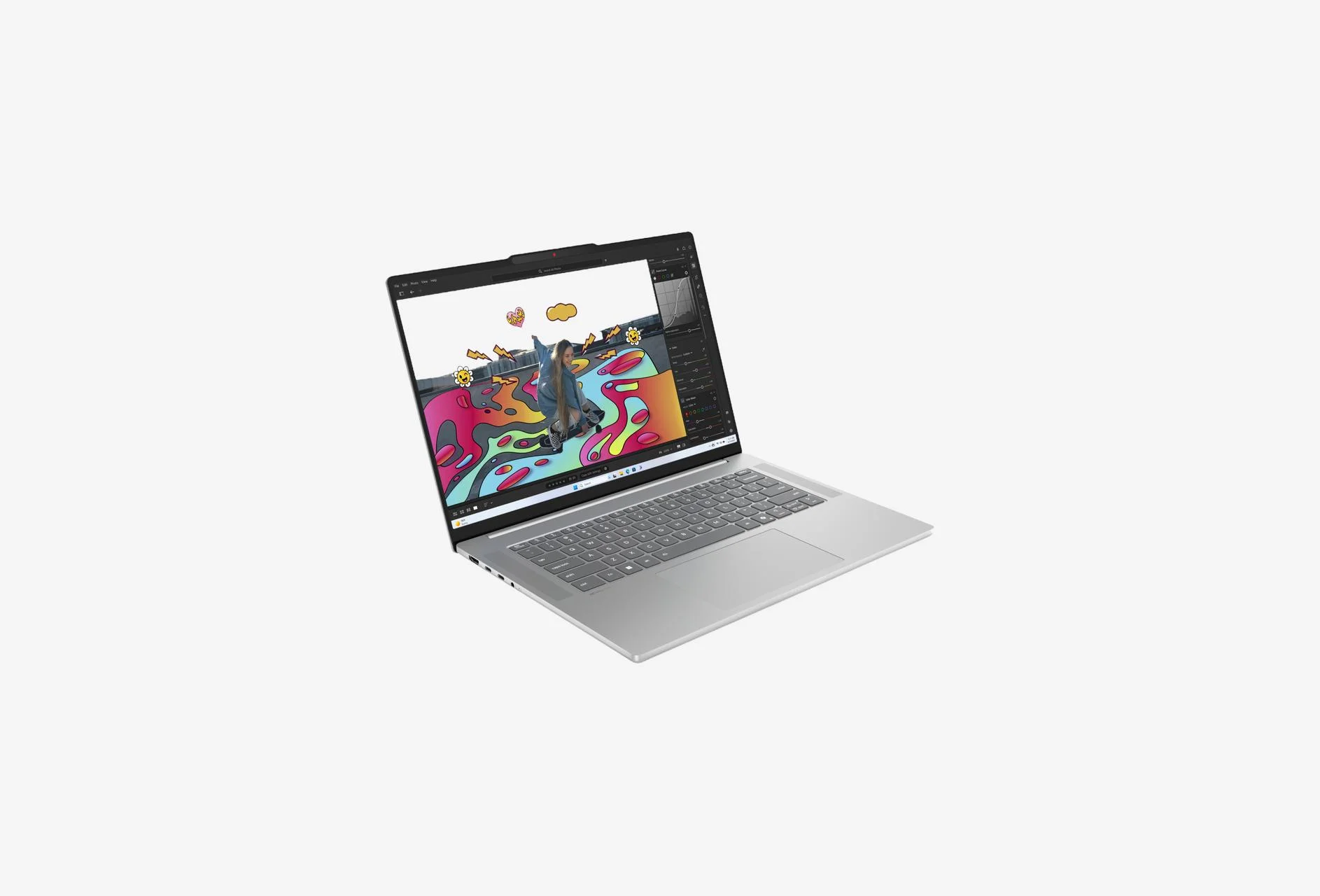 Ноутбук Lenovo IdeaPad Slim 5 15ARP10 15.1"(2560x1600 OLED)/AMD Ryzen 7 7735HS(3.2Ghz)/32768Mb/1024PCISSDGb/noDVD/Int:AMD Radeon 680M/Cam/BT/WiFi/70WH