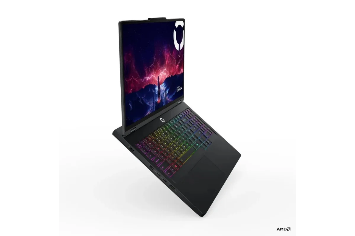 Ноутбук Lenovo Legion Pro 5 16IAX10 Core Ultra 7 255HX 32Gb SSD1Tb NVIDIA GeForce RTX5070 8Gb 16" OLED WQXGA (2560x1600) без ОС черный WiFi BT Cam (83