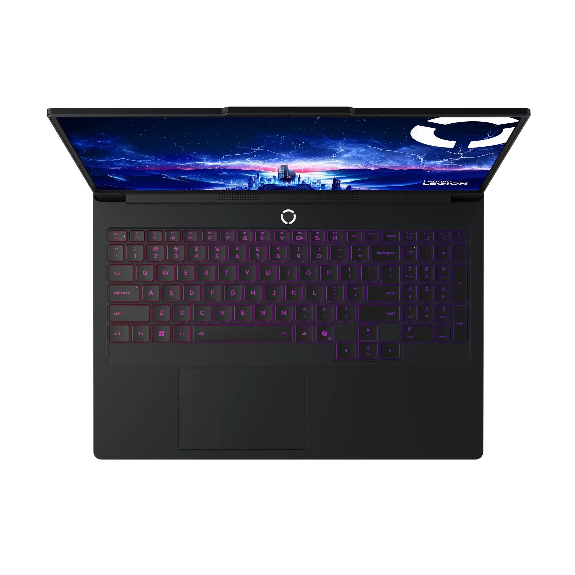 Ноутбук Lenovo Legion Pro 5 16IAX10 Core Ultra 9 275HX 32Gb SSD1Tb NVIDIA GeForce RTX 5060 8Gb 16" OLED WQXGA (2560x1600) без ОС black WiFi BT Cam (83