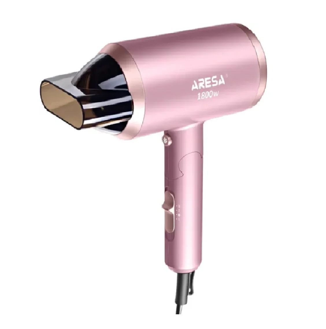 Фен ARESA AR-3222 розовый, 1800 Вт, компактный