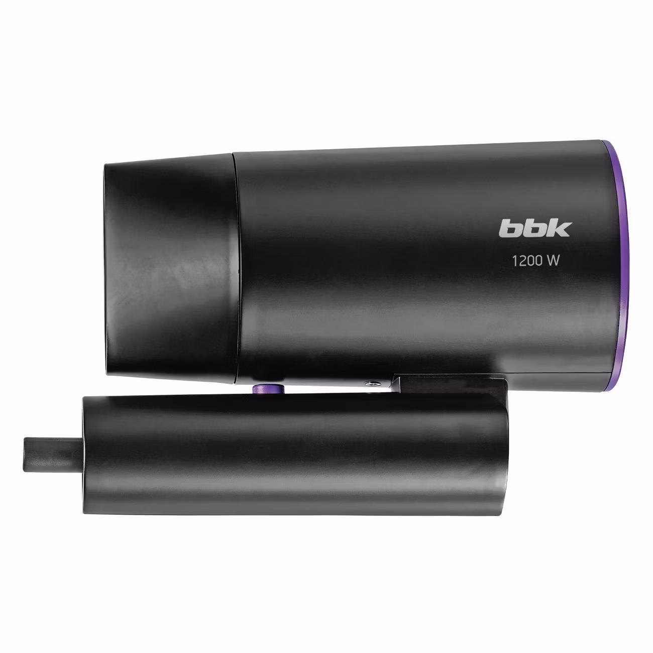 Фен BBK BHD1202 черный, 1200 Вт, компактный