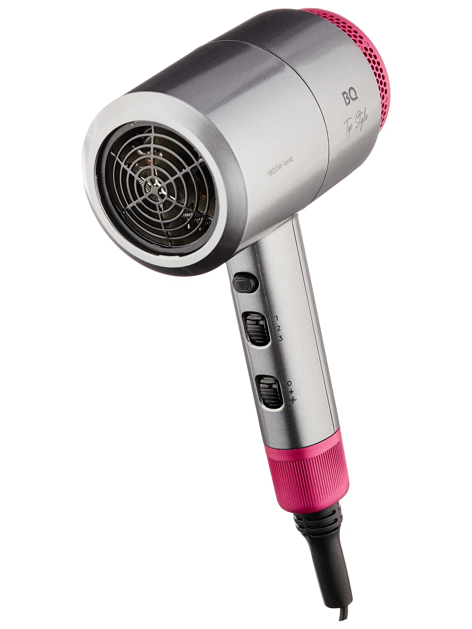 Фен Blackton Bt HD1818M серый/розовый, 1800 Вт, ионизация