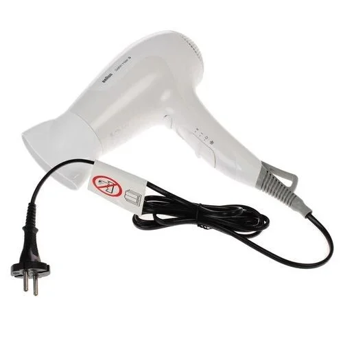 Фен Braun HD385 Satin Hair 3 белый, 2000 Вт, ионизация