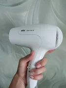 Фен Braun HD385 Satin Hair 3 белый, 2000 Вт, ионизация