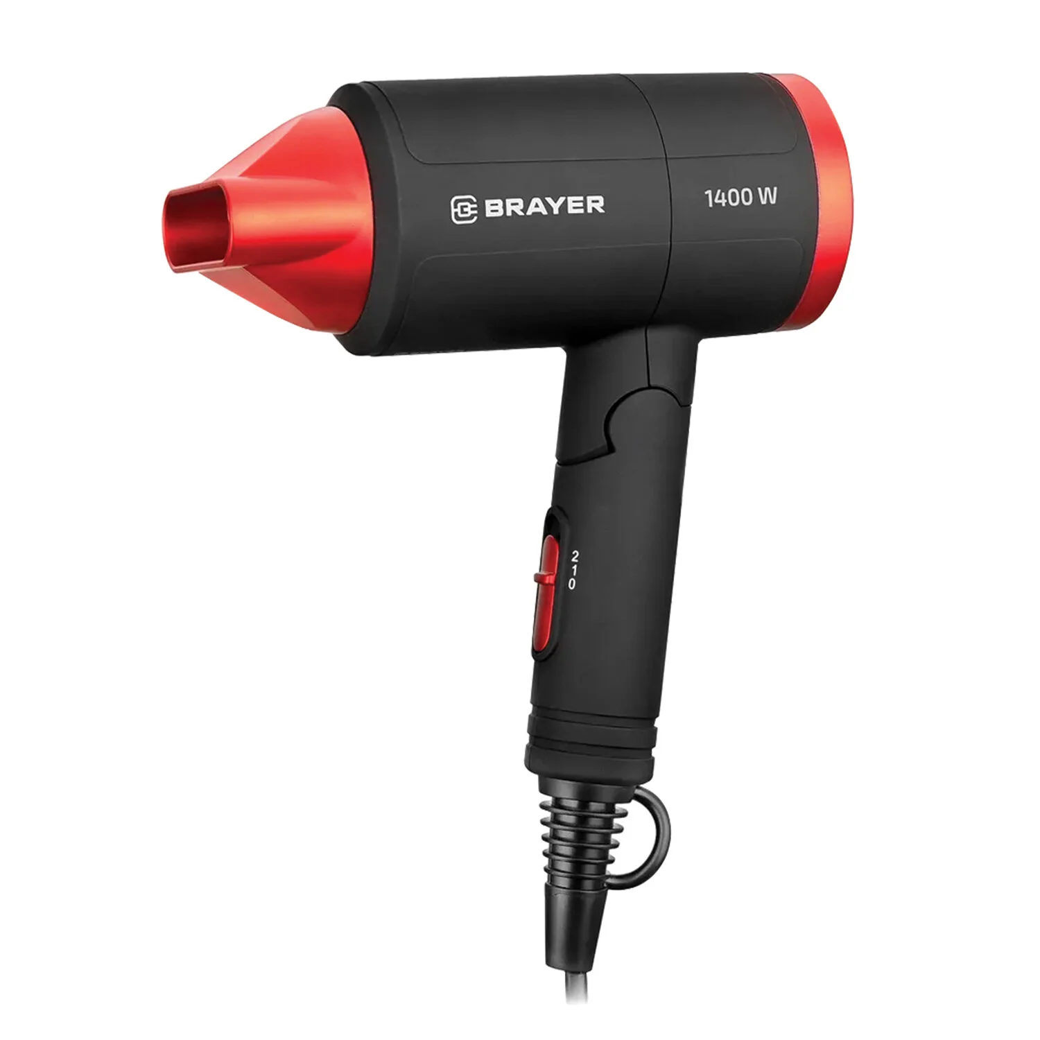 Фен BRAYER BR3027 черный, 1000 Вт