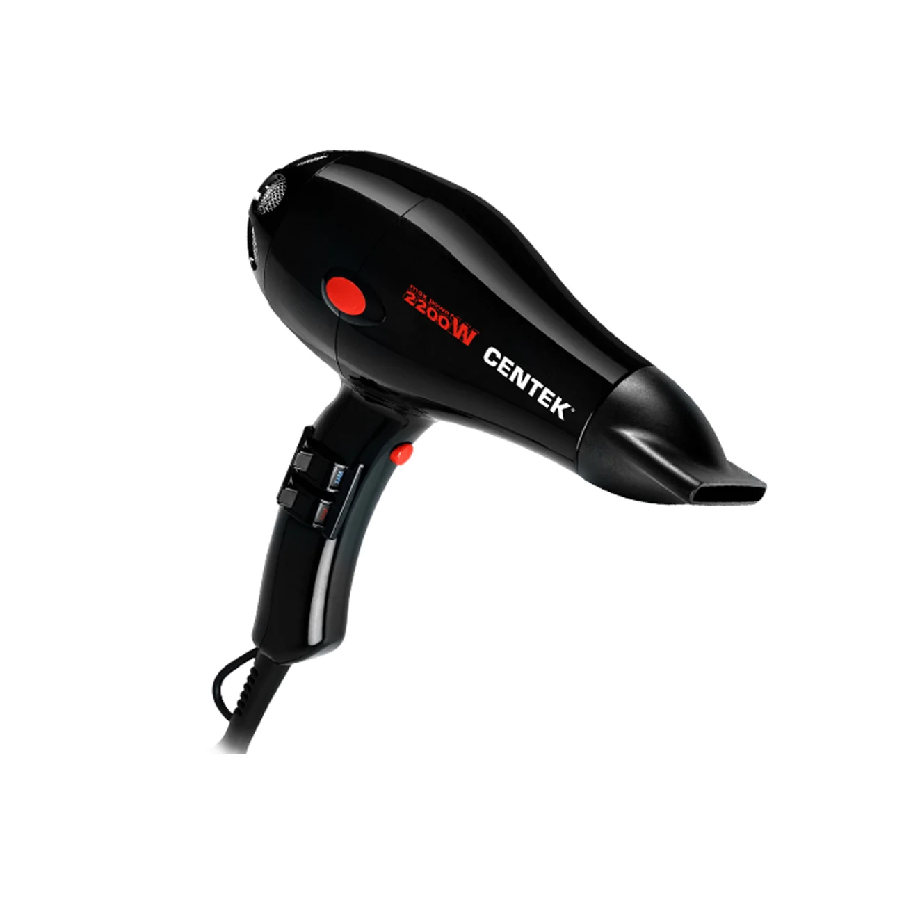 Фен Centek CT-2221 Professional черный, 2200 Вт