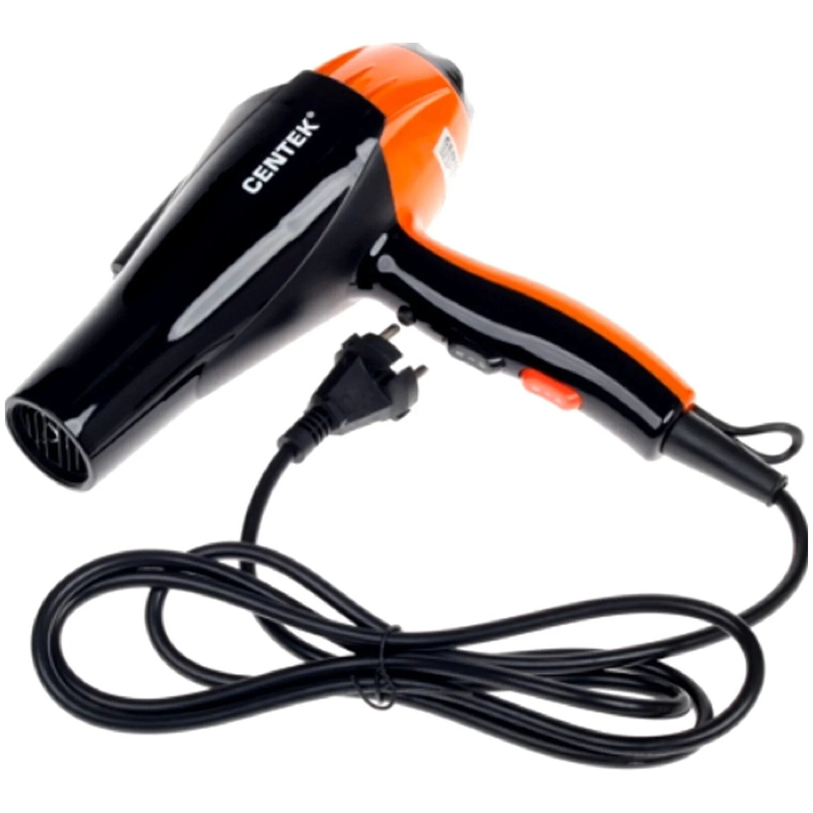 Фен Centek CT-2226 черный/оранжевый, 2200 Вт