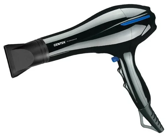Фен Centek CT-2227 Professional черный, 2200 Вт