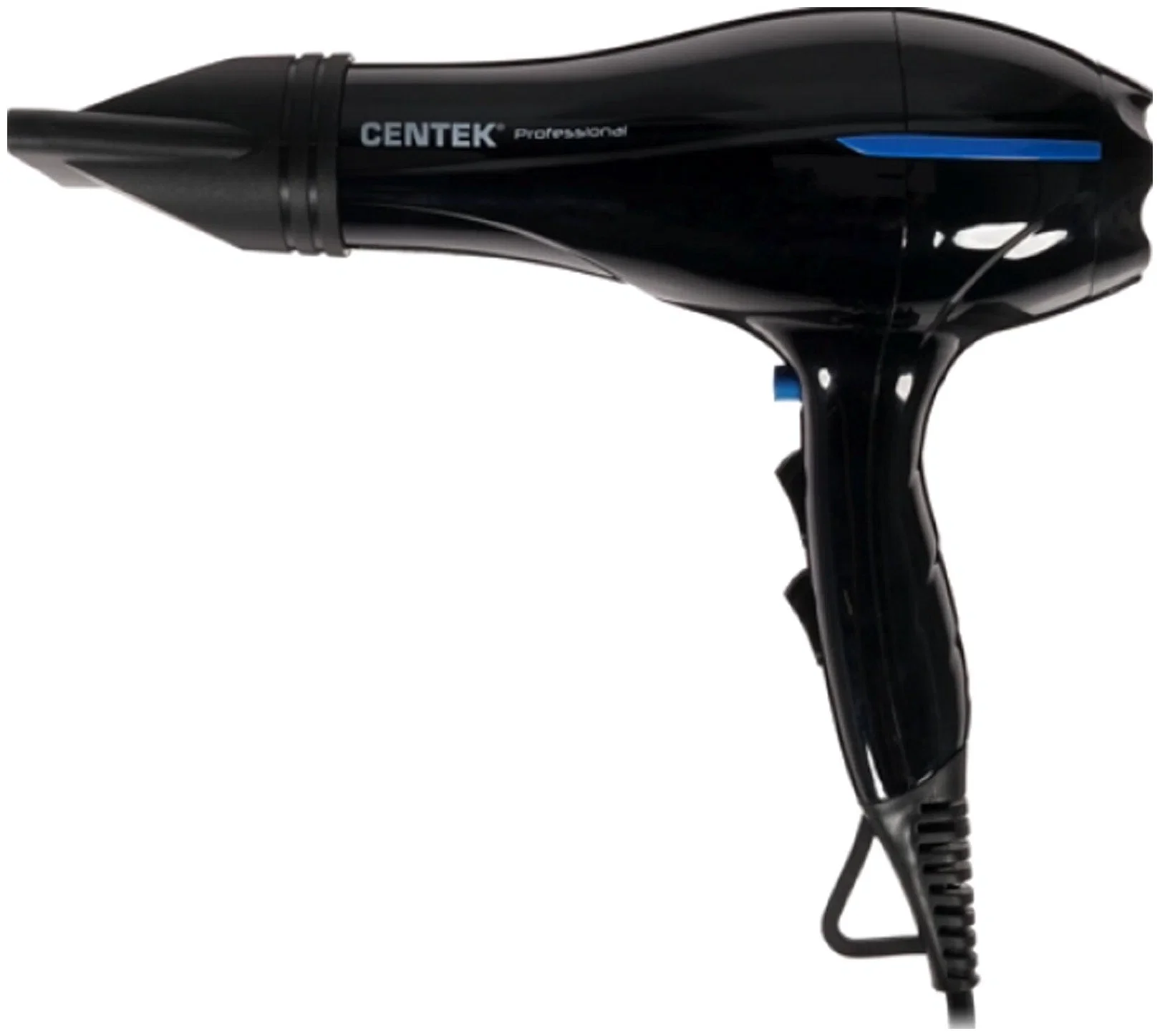 Фен Centek CT-2227 Professional черный, 2200 Вт