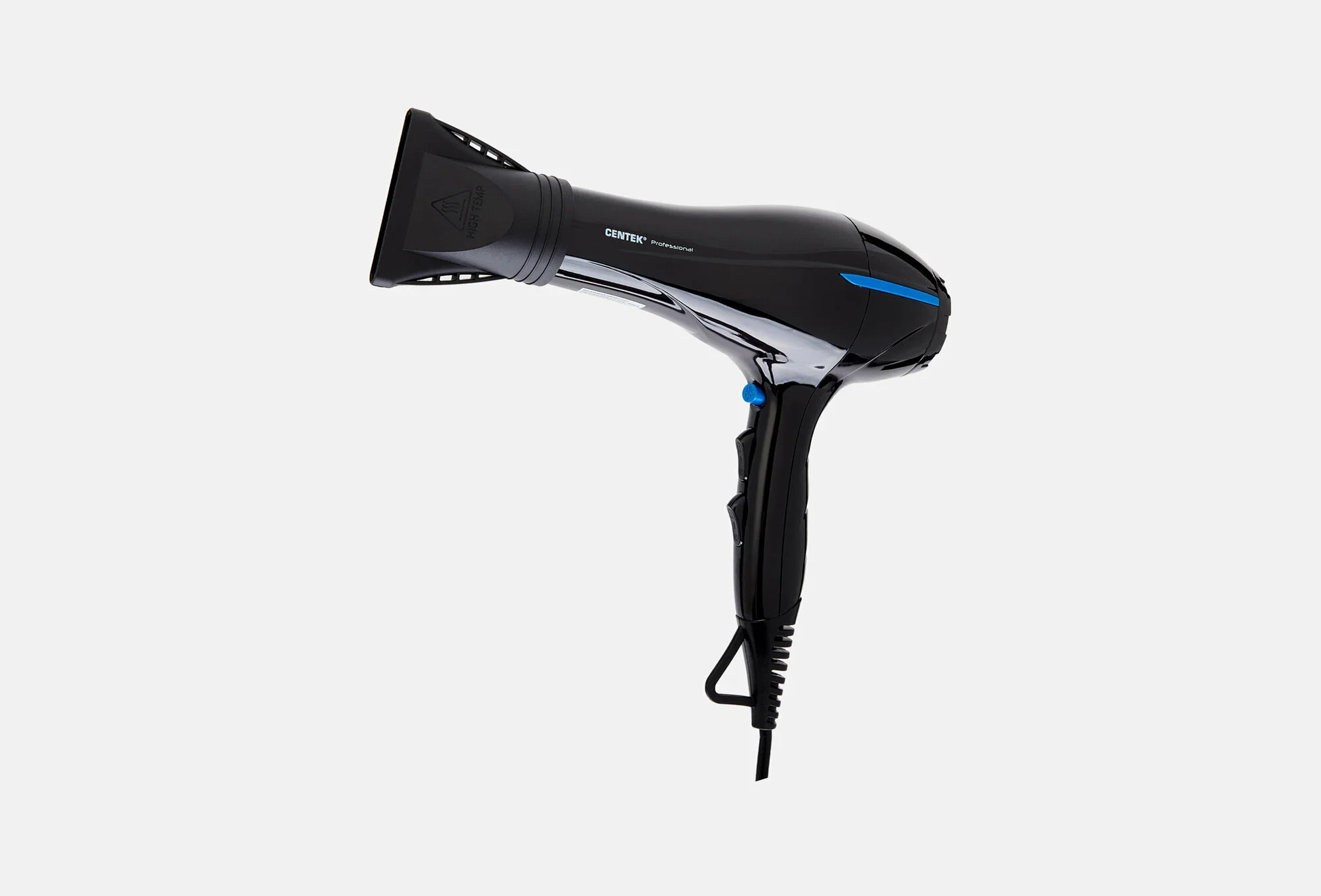 Фен Centek CT-2227 Professional черный, 2200 Вт