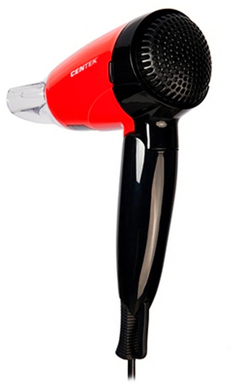 Фен Centek CT-2230 RBL красный/черный, 1200 Вт, компактный