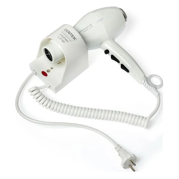 Фен Centek CT-2251 белый, 2100 Вт, ионизация