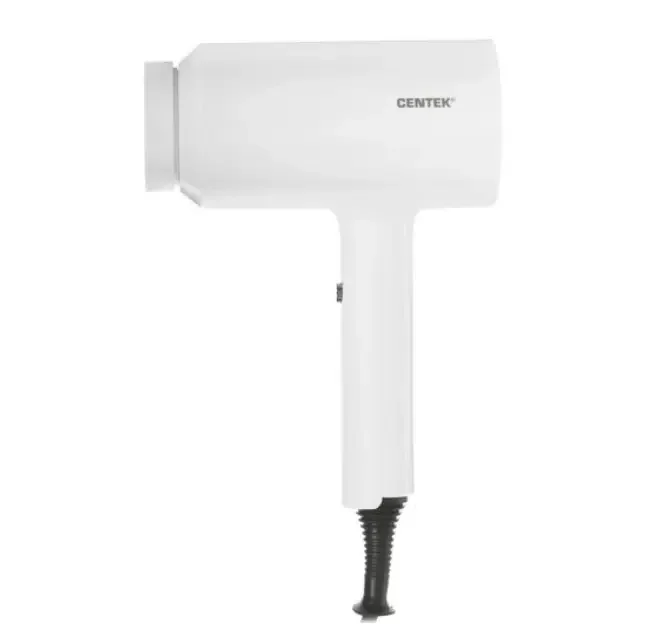 Фен Centek CT-2252 белый/черный, 1600 Вт, ионизация