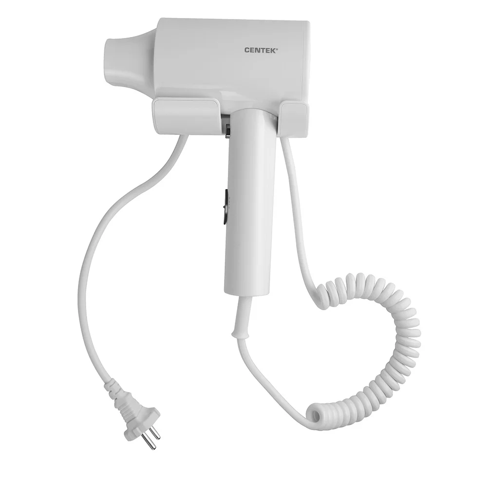 Фен Centek CT-2253 белый, 2000 Вт, ионизация