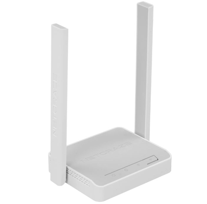 Wi-Fi Роутер Netcraze Start NC-1112, белый, 2.4ГГц, 300Мбит/с, IPv6  (в кор.20 шт)