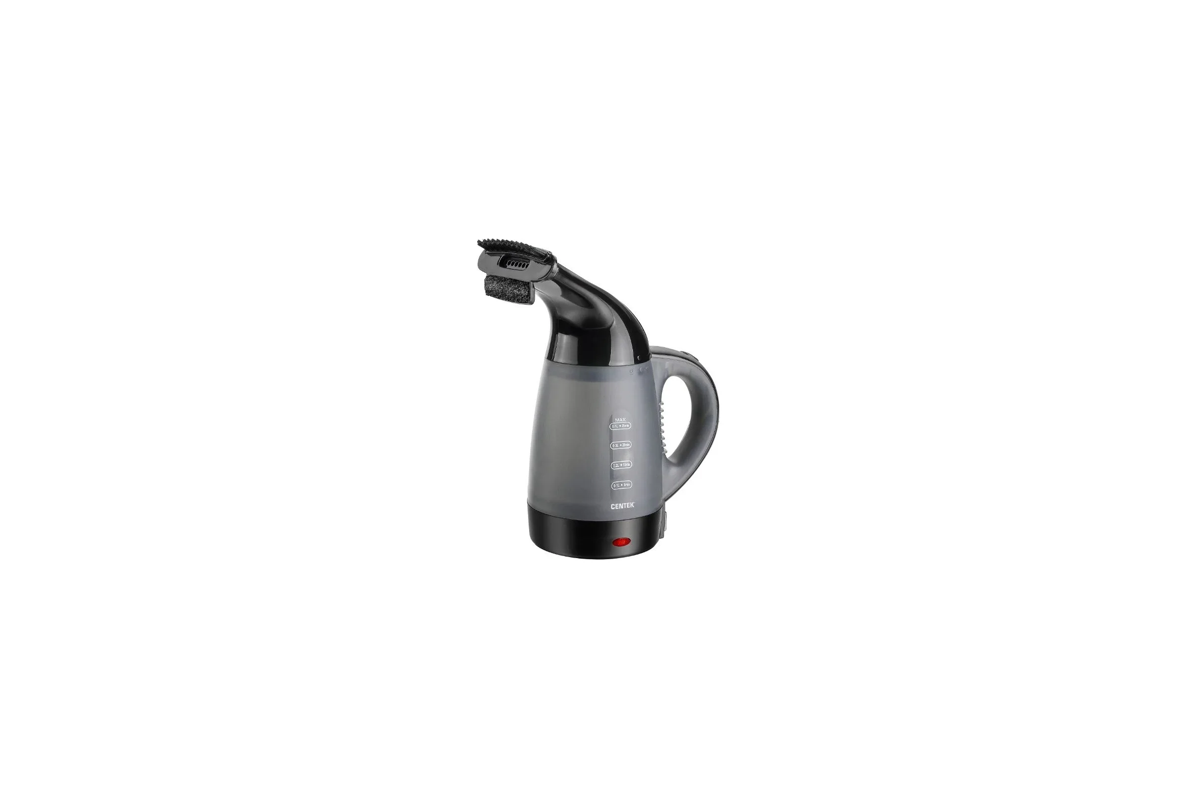 Отпариватель Centek CT-2381 серый/черный, 600 Вт, 15 г/мин, 400 мл