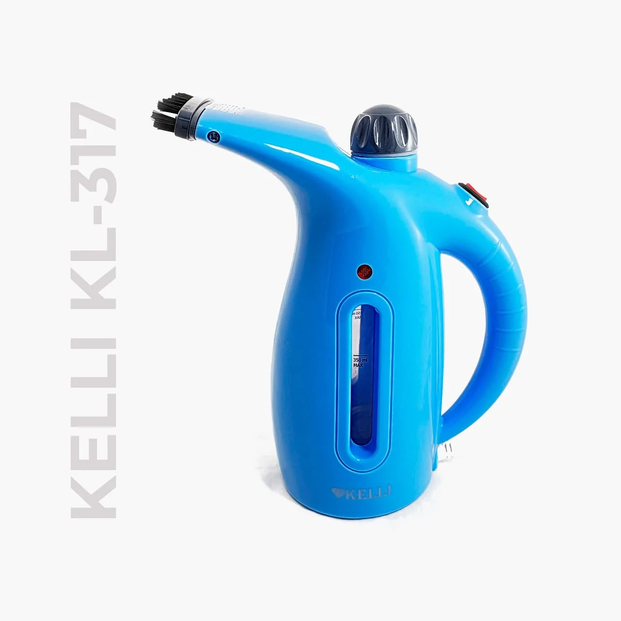 Отпариватель Kelli KL-317 бирюзовый, 1700 Вт, 20 г/мин, 350 мл